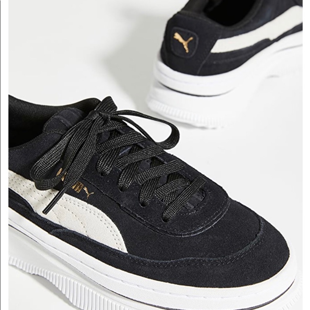 Puma Deva Suede black sneakers NWT size 8